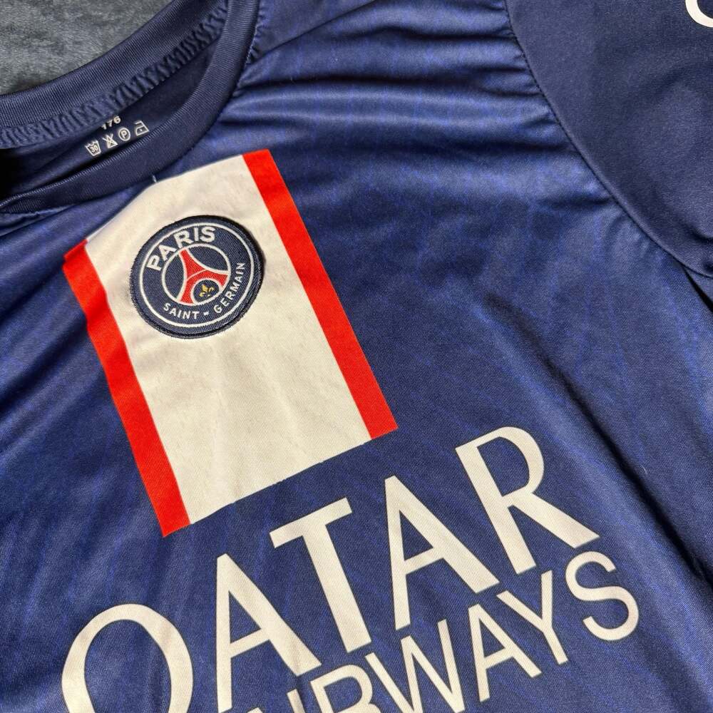 Paris Saint-Germain PSG 2022/2023 Home Soccer Jersey and Shorts Set - Blue